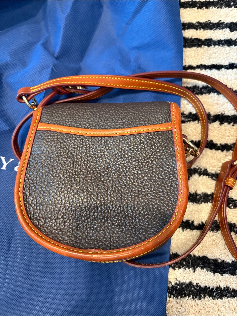 Dooney & Bourke All Weather Leather II Duck Bag - Picture 9 of 10